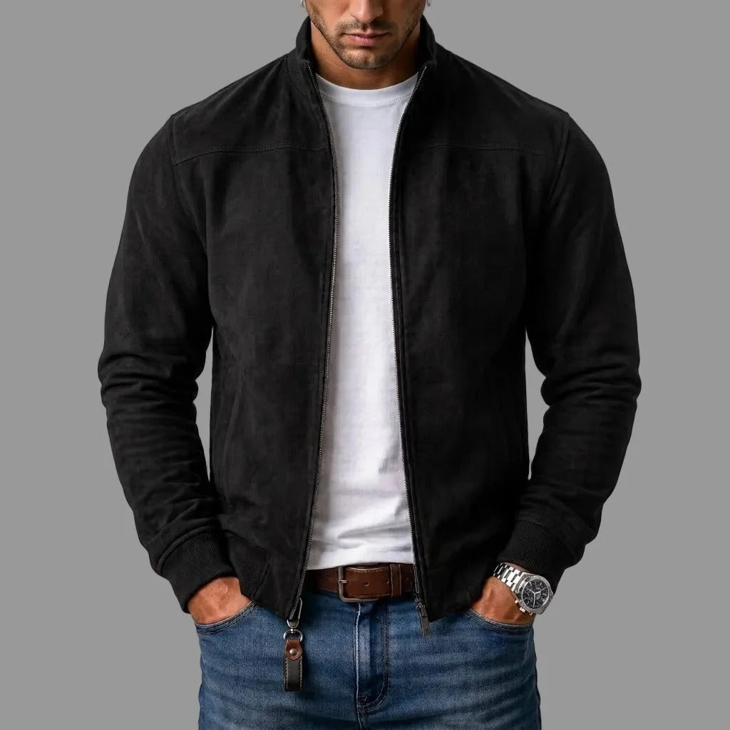 nova | Chaqueta bomber de ante