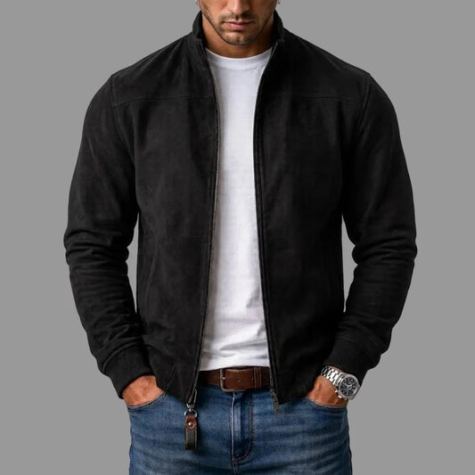 nova | Chaqueta bomber de ante