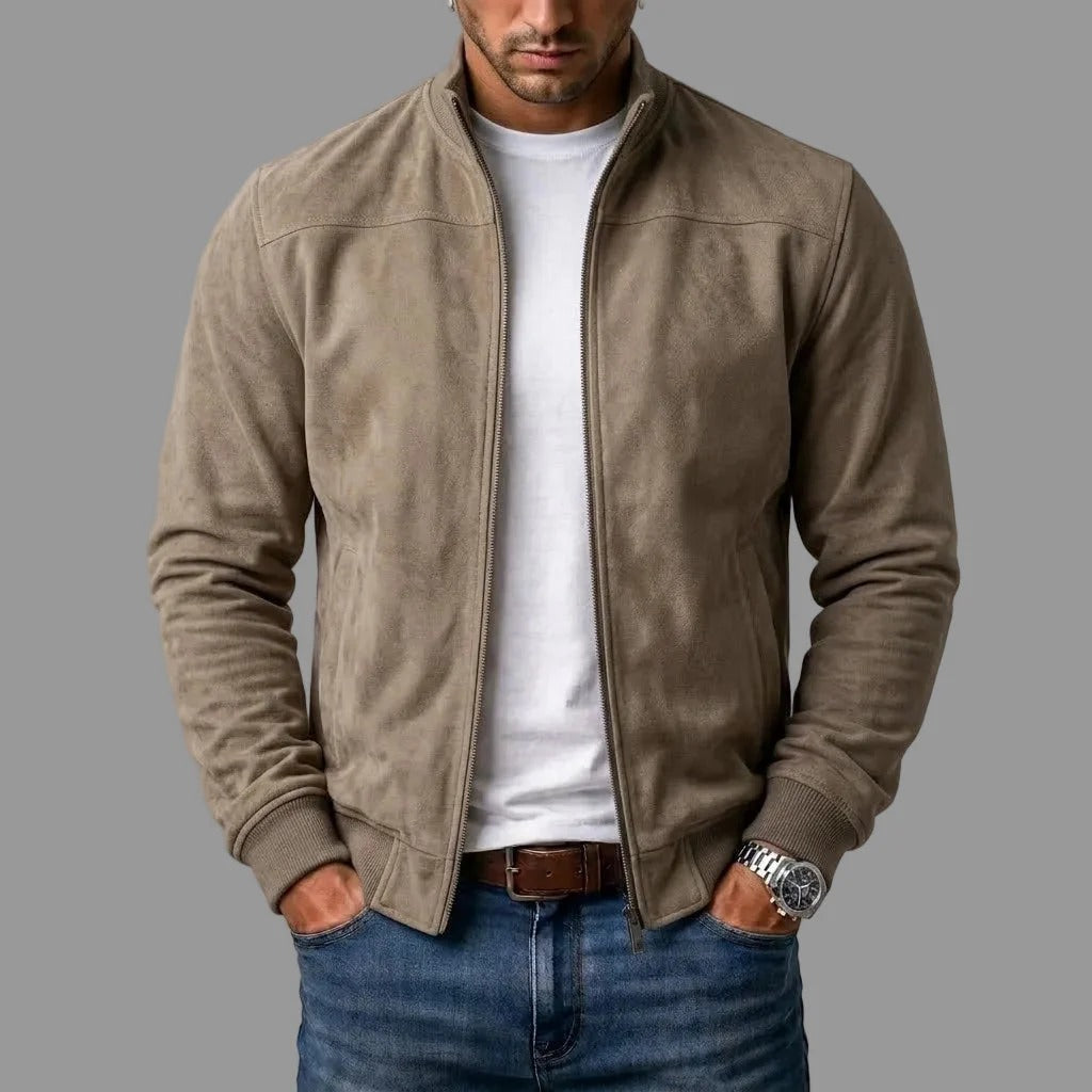 nova | Chaqueta bomber de ante