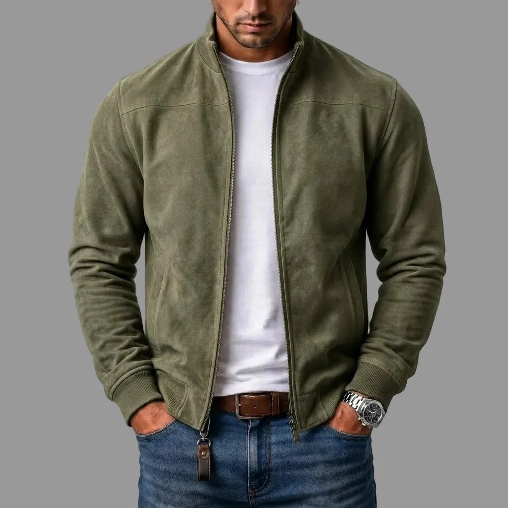 nova | Chaqueta bomber de ante