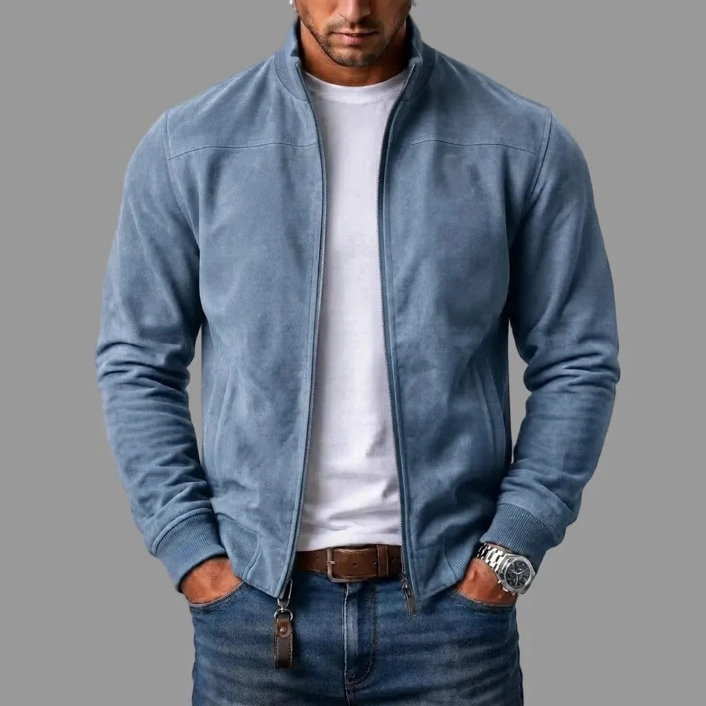 nova | Chaqueta bomber de ante