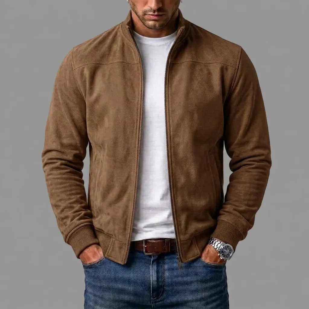 nova | Chaqueta bomber de ante