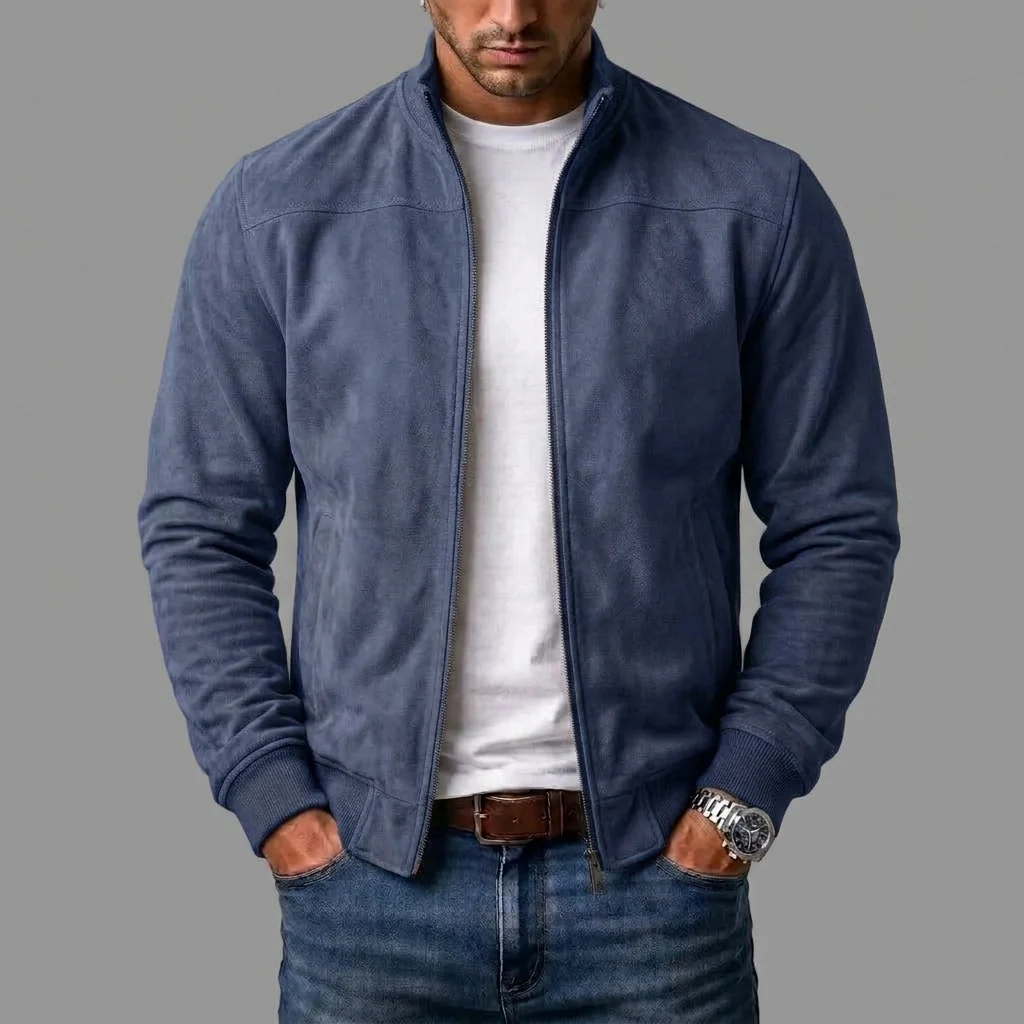 nova | Chaqueta bomber de ante
