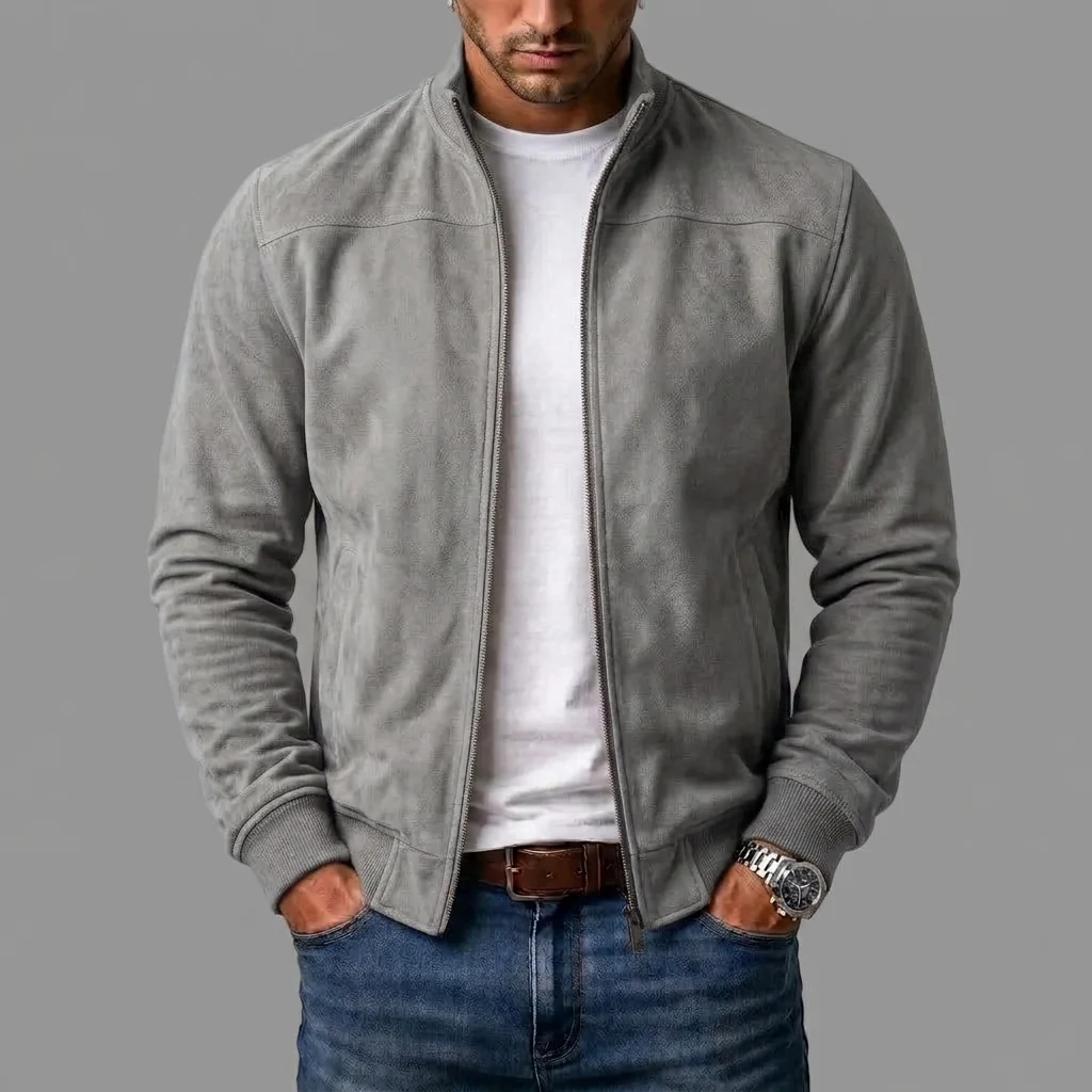 nova | Chaqueta bomber de ante